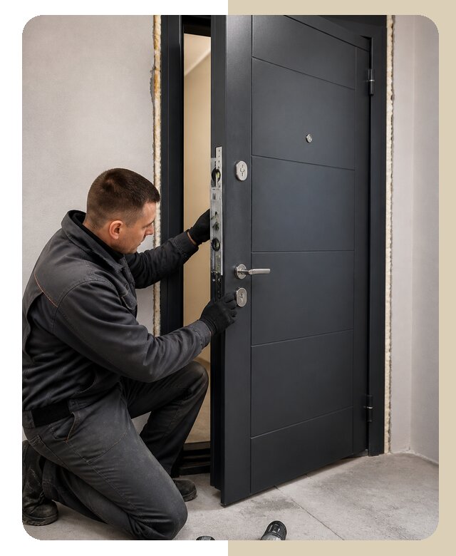 Установка сейф-двери в Балашове — цена от 7627 руб.